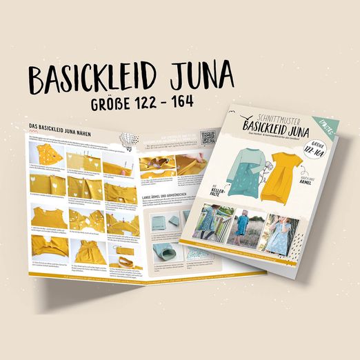Basickleid Juna Kids - Papier-Schnittmuster