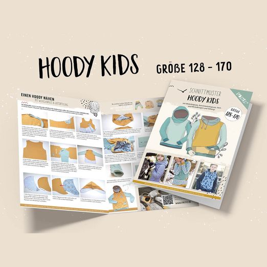 Hoody Kids - Papier-Schnittmuster