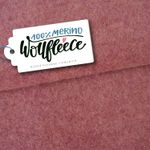 Merino Bio Wollfleece - Hamburger Liebe Rosenholz Melange 