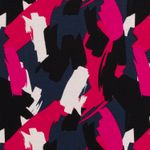 Viskose - Abstrakt Stone Washed Fuchsia Viskose - Abstrakt Stone Washed Fuchsia
