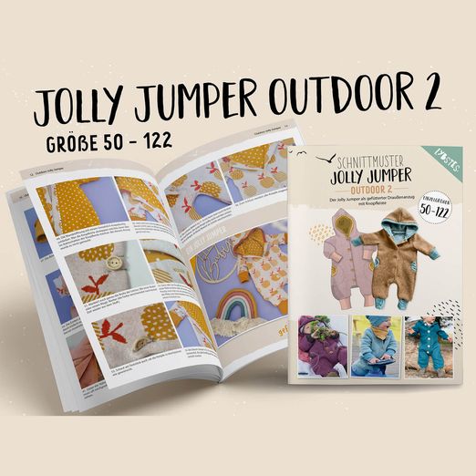 Jolly Jumper Outdoor mit Knopfleiste - Papier-Schnittmuster