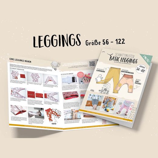Leggings - Papier-Schnittmuster