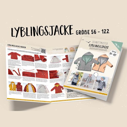 Lyblingsjacke - Papier-Schnittmuster