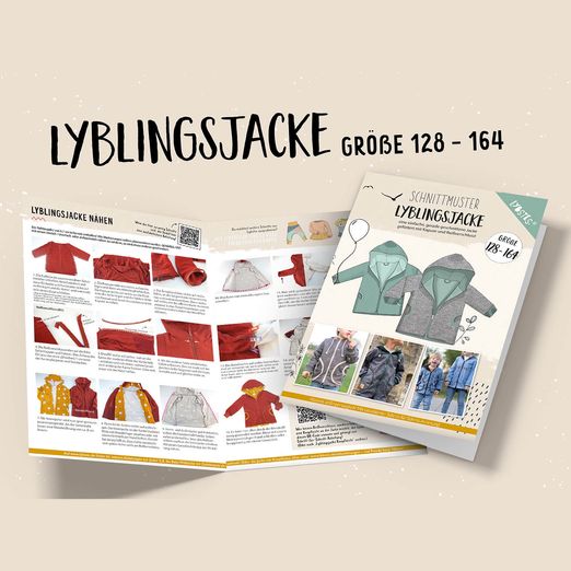 Lyblingsjacke Kids - Papier-Schnittmuster