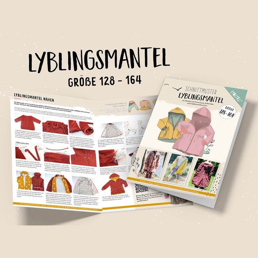 Lyblingsmantel Kids - Papier-Schnittmuster