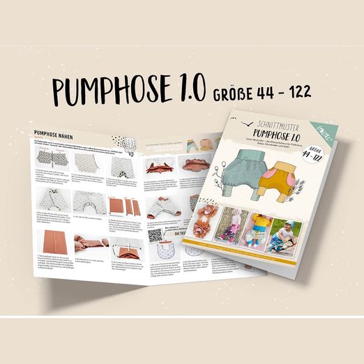 Pumphose 1.0 - Papier-Schnittmuster