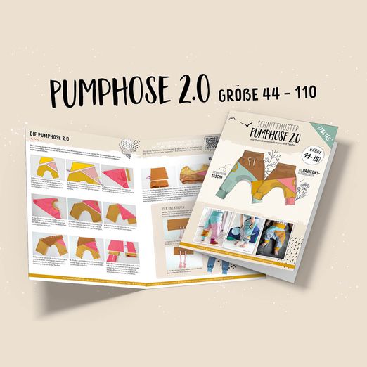 Pumphose 2.0 - Papier-Schnittmuster