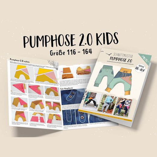 Pumphose 2.0 Kids - Papier-Schnittmuster
