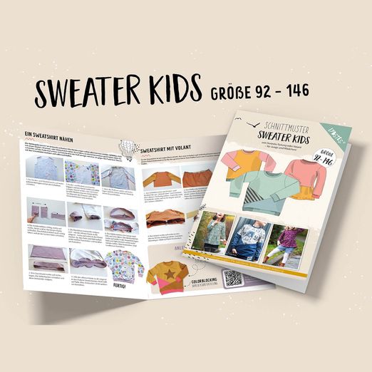 Sweater Kids - Papier-Schnittmuster