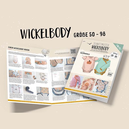 Wickelbody - Papier-Schnittmuster