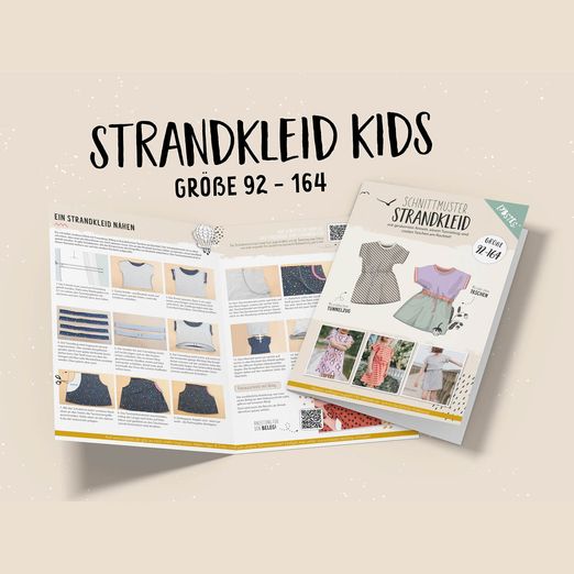 Strandkleid Kinder - Papier-Schnittmuster