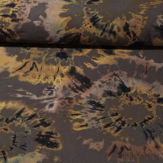 Viskose-Krepp - Batik Kaki