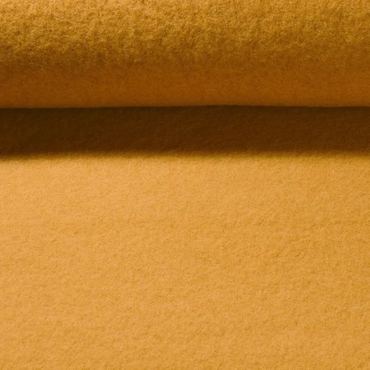 Laine bouillie Polaire Laine vierge - Jaune ocre Sans mulesing