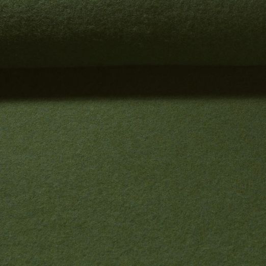 Laine bouillie Polaire Laine vierge - Vert Sans mulesing
