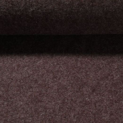 Laine bouillie Polaire Laine vierge - Marron Sans mulesing