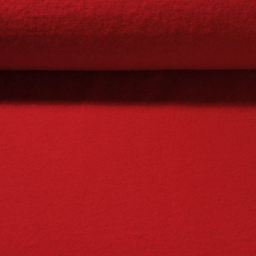 Wollfleece Virgin Wool - Rot Mulesingfrei
