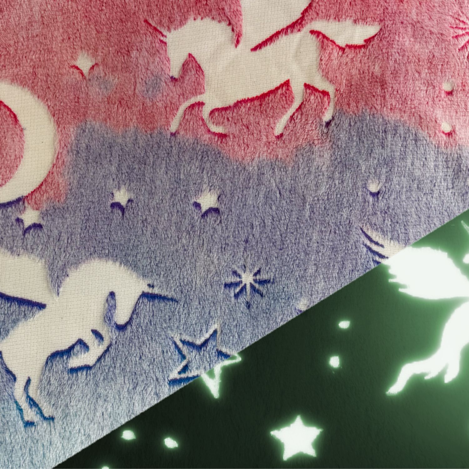 Wellness Fleece - Glow in the Dark Pegasus Multicolor-1 Wellness Fleece - Glow in the Dark Pegasus Multicolor-1