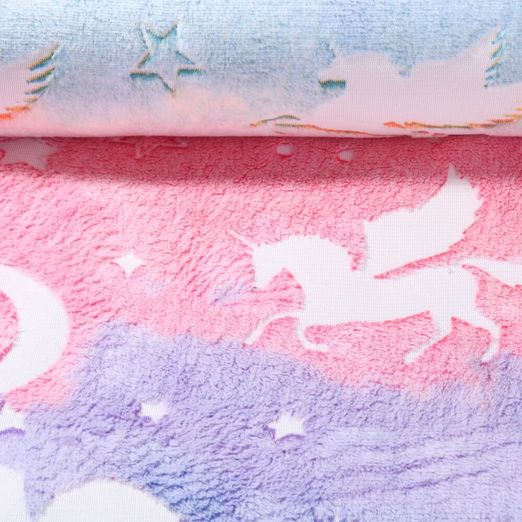 Wellness Fleece - Glow in the Dark Pegasus Multicolor