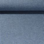 Jersey tricoté - Côtelé Bleu jeans