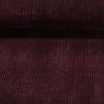 Sweat tricoté - Maille chenille Côtelé Rouge vin