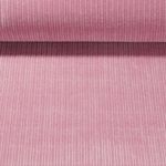Sweat tricoté - Maille chenille Côtelé Rose