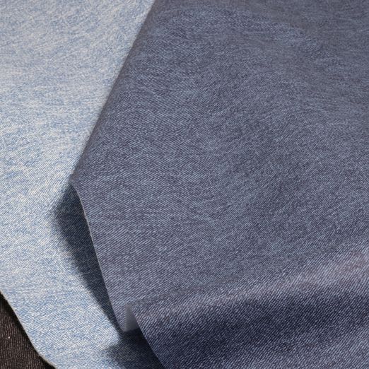Kunstleder Denim