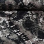 Jersey Romanite - Impression digitale Batik Gris