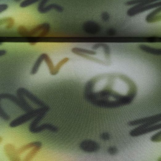 Jersey - Impression digitale Graffiti Peinture Kaki