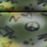 Jersey - Impression digitale Graffiti Peinture Kaki