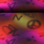 Jersey - Impression digitale Graffiti Peinture Multicolore