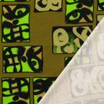 Jersey - Digitaldruck Spraybilder Khaki