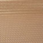Kunstleder - Zopfmuster gold