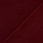 Twill i viskos - slät Bordeaux Tencel-finish