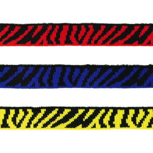 Mini Cuffs - Fertigbündchen - Zebra Mini Cuffs - Fertigbündchen - Zebra