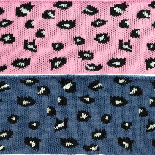 Jacquard Fertigbündchen - Leo Jacquard Fertigbündchen - Leo