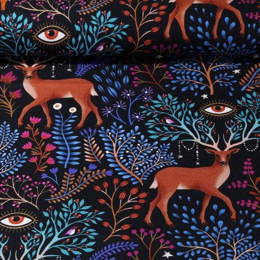 Toile canevas bio - Hamburger Liebe Impression digitale Midnight Noctum Life Noir