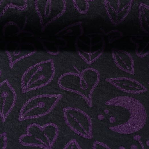 Bio Sweat - Hamburger Liebe Midnight Woodland Stepper Schwarz
