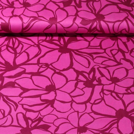 Baumwoll-Satin - Nerida Hansen Magnolia Pink