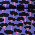 Viscose durable - Nerida Hansen Poppies Violet EcoVero