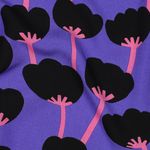 Nachhaltige Viskose – Nerida Hansen Poppies Lila EcoVero Nachhaltige Viskose – Nerida Hansen Poppies Lila EcoVero