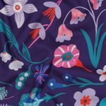 Bomullspoplin - Nerida Hansen digitaltryck Meadow Flower Blue Bomullspoplin - Nerida Hansen digitaltryck Meadow Flower Blue