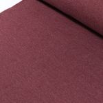 Rippbündchen Oliver - Extrabreit Bordeaux Melange