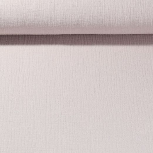 Baumwoll Musselin Pina - Hellbeige