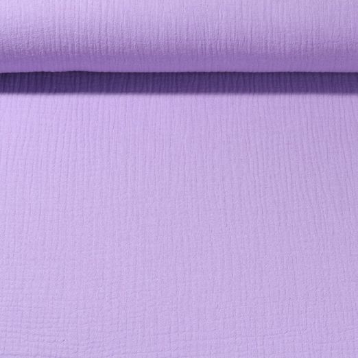 Mousseline de coton Pina - Violette