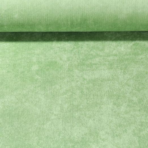 Velours côtelé Babycord stretch Juri - Vert citron
