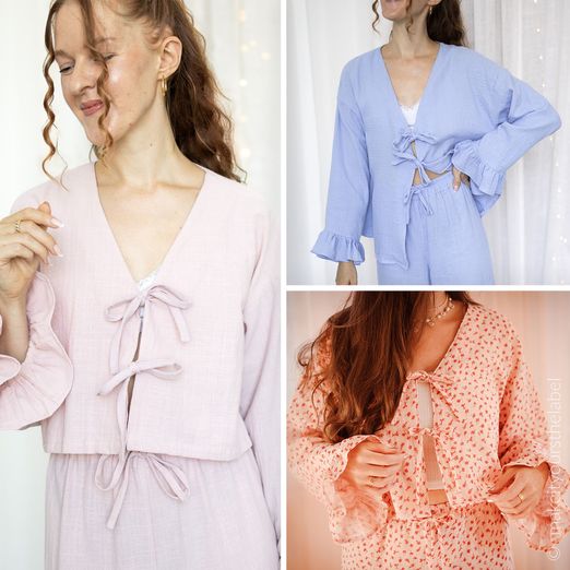 Bluse mit Rüschen - Schnittmuster eBook