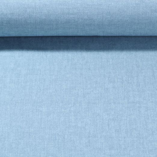 Tissu ameublement velours Eliot - Bleu clair