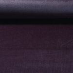 Tissu ameublement velours Eliot - Aubergine Uni