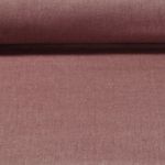 Tissu ameublement velours Eliot - Bois de rose