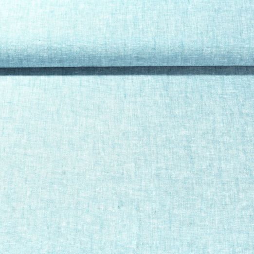 Leinen Franz - Helles Jeansblau Melange